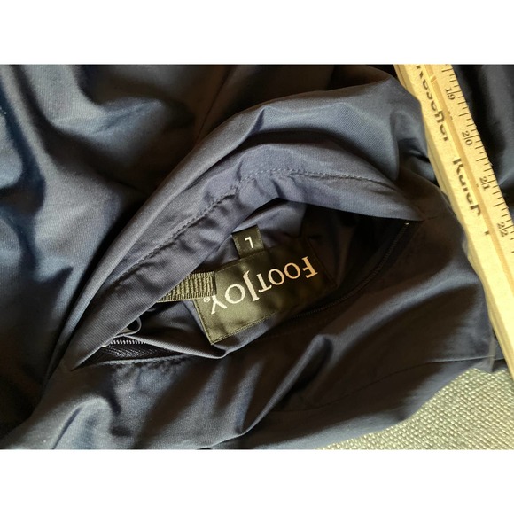 FootJoy FJ WindShirt Men's Large Blue Golf Pullover Windbreaker short sleeves - Picture 11 of 15